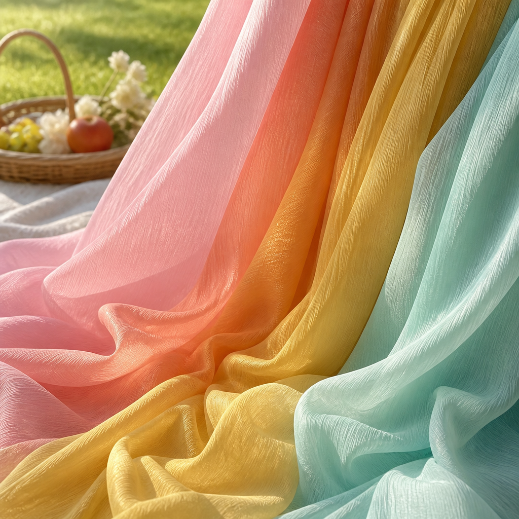 Tencel Fine-Stripe Fabric 色卡图 1