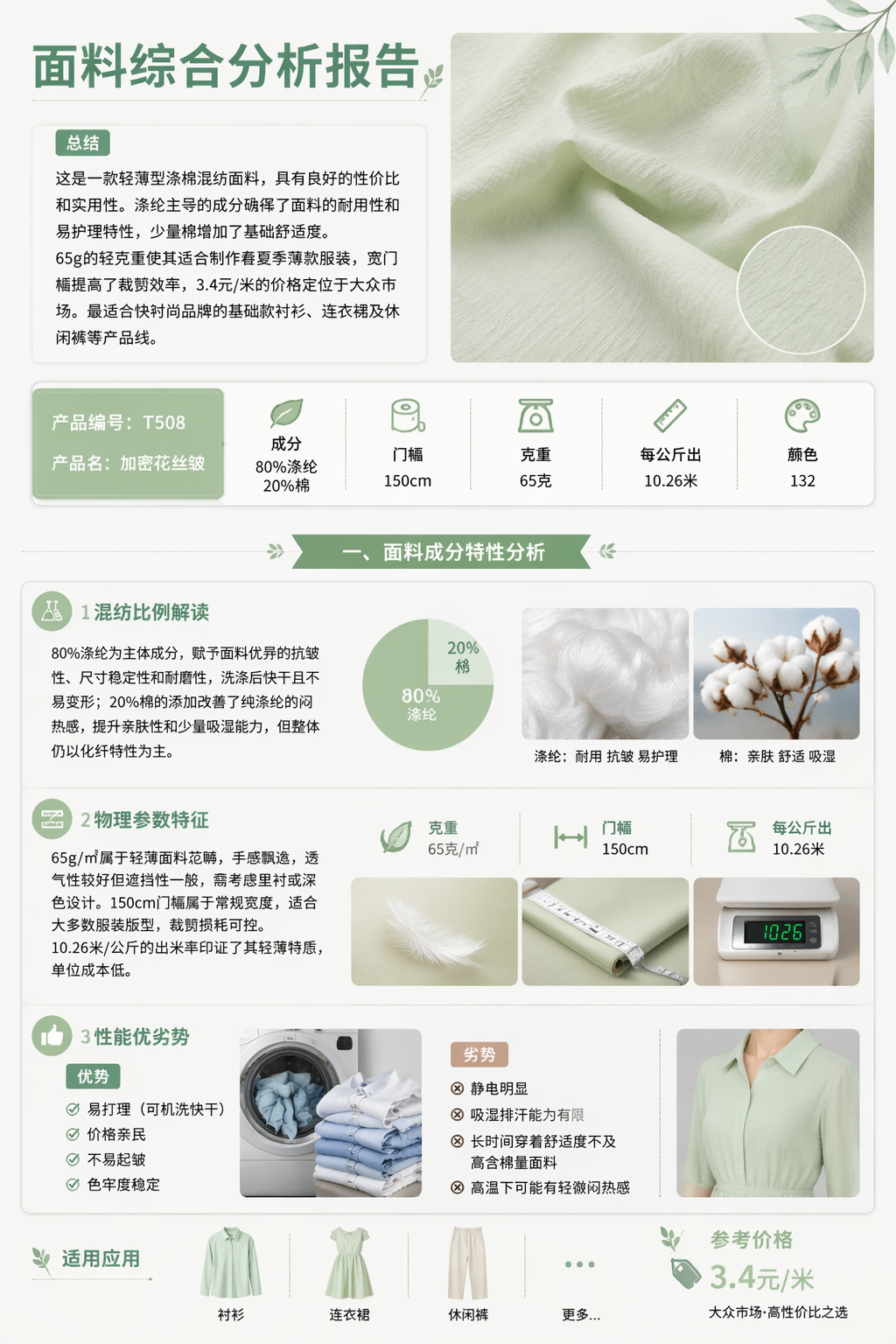 Textured Crinkle Fabric 产品图片 2