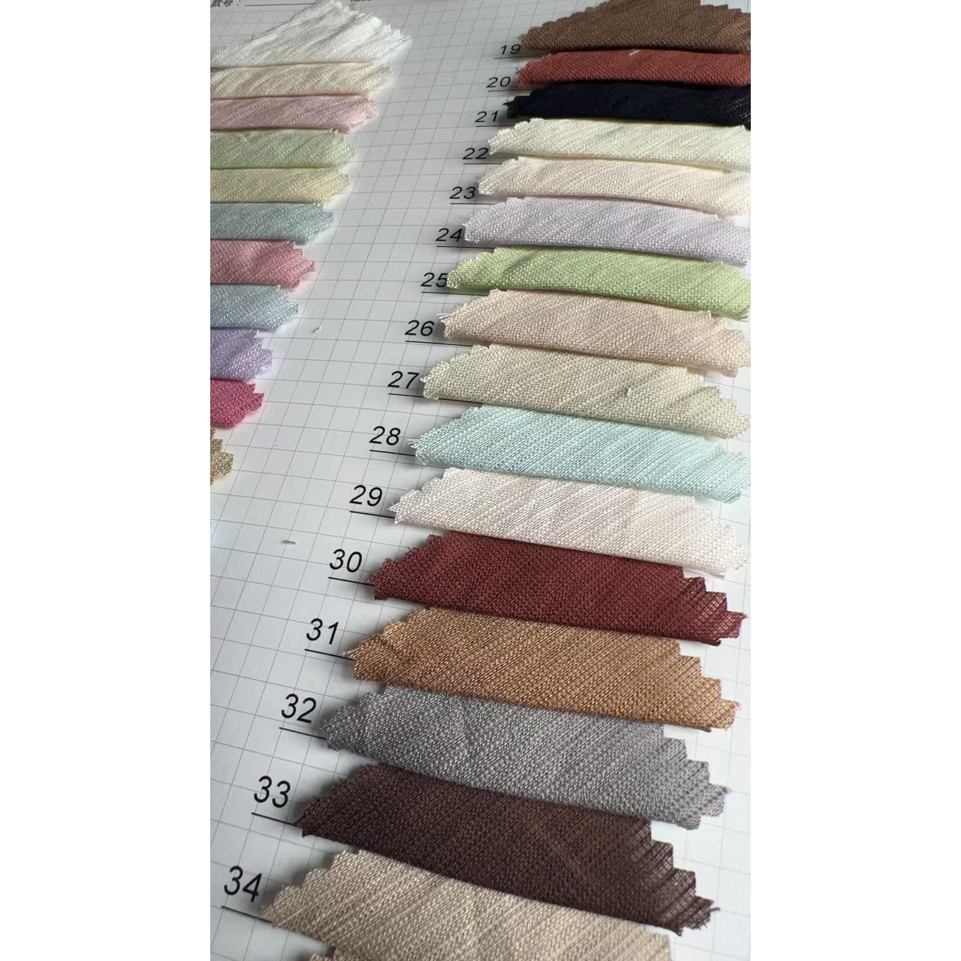 Xizhima Single-Filament Horizontal Stripe 色卡图 6
