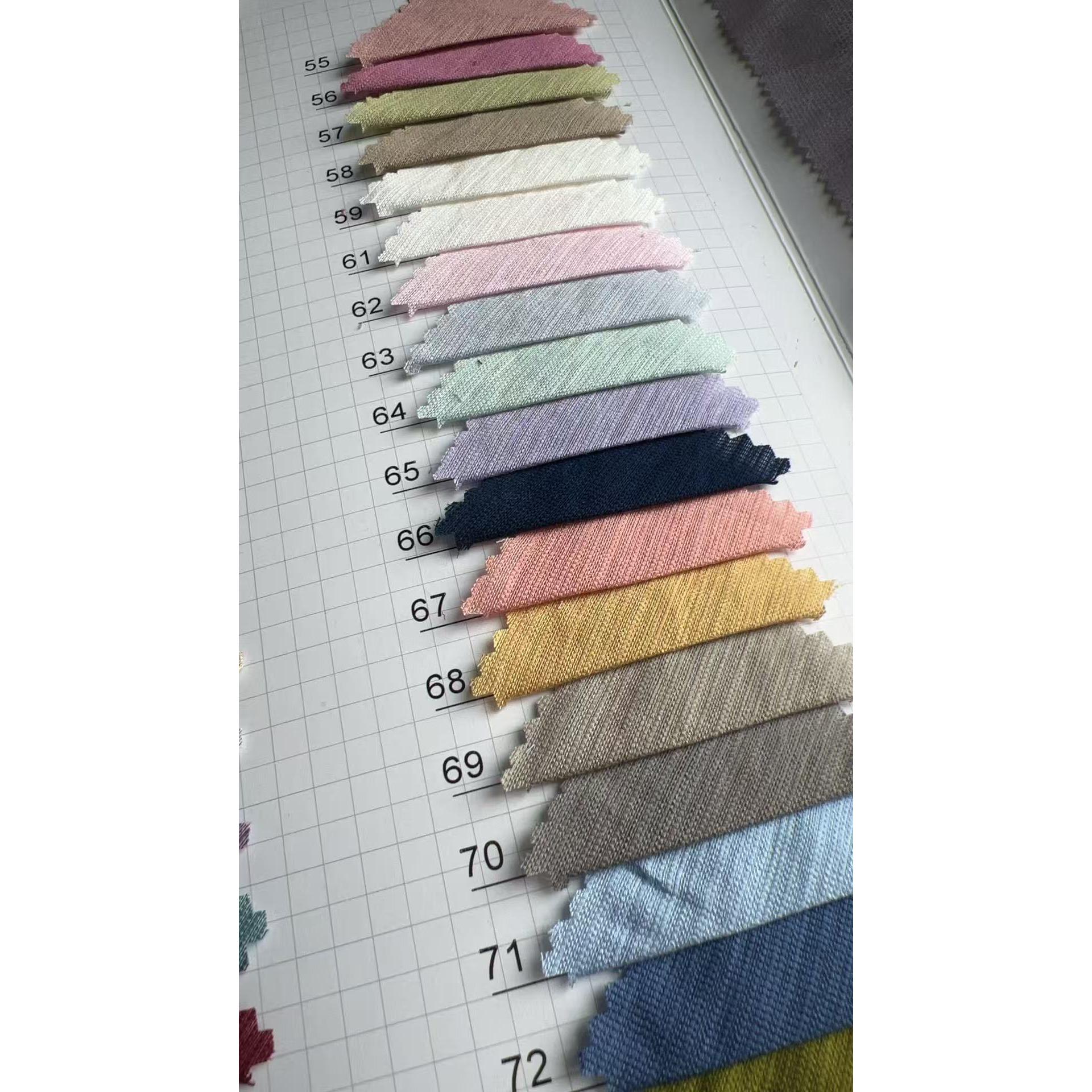 Xizhima Single-Filament Horizontal Stripe 色卡图 8