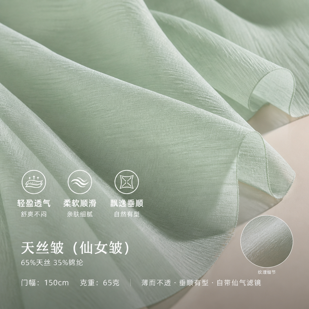Tencel Soft Crinkle 产品图片 10