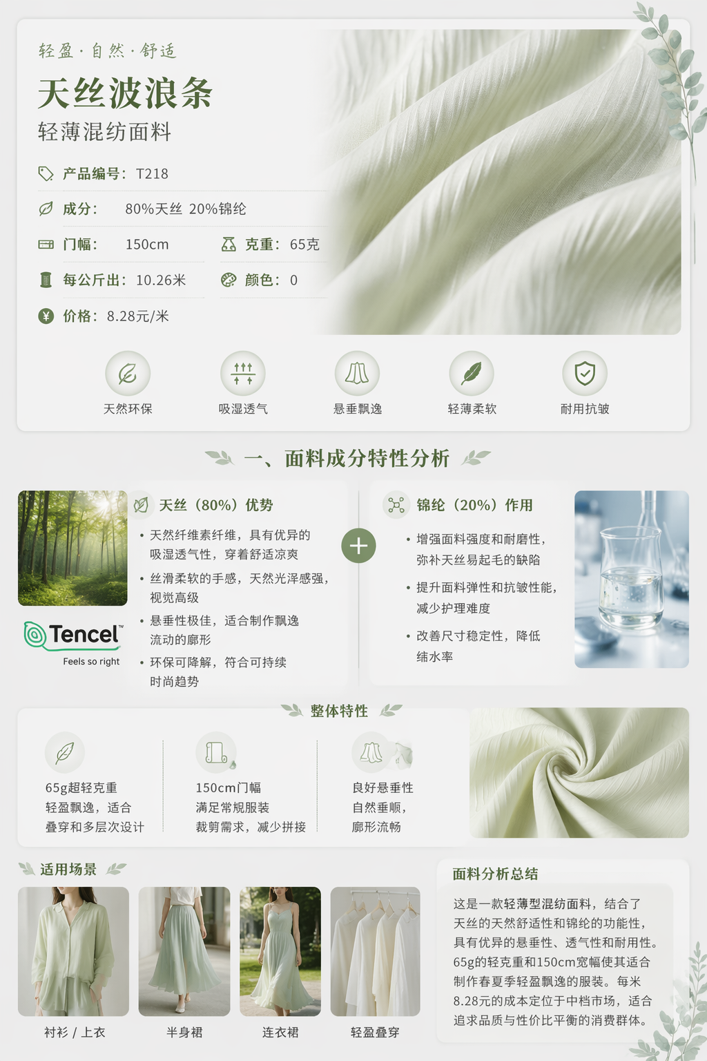 天丝波浪条 产品图片 2