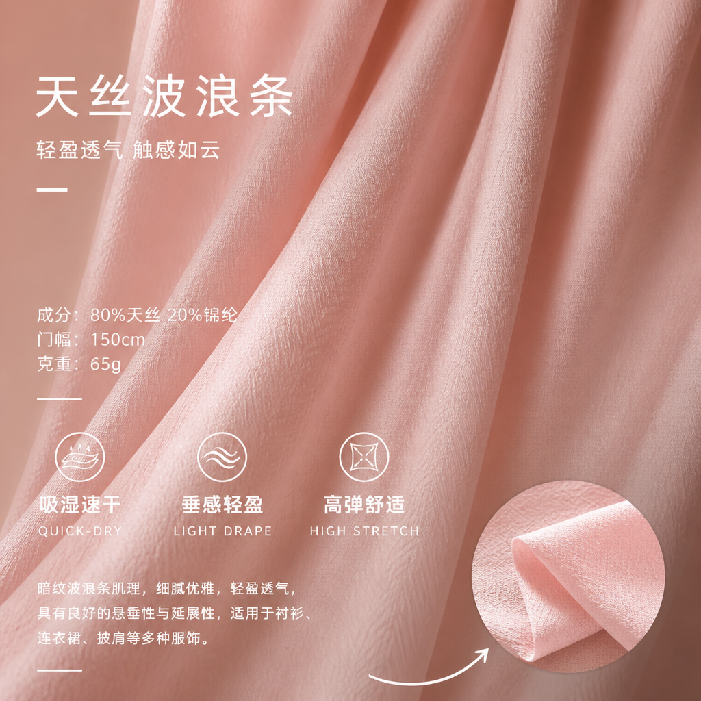 天丝波浪条 产品图片 5