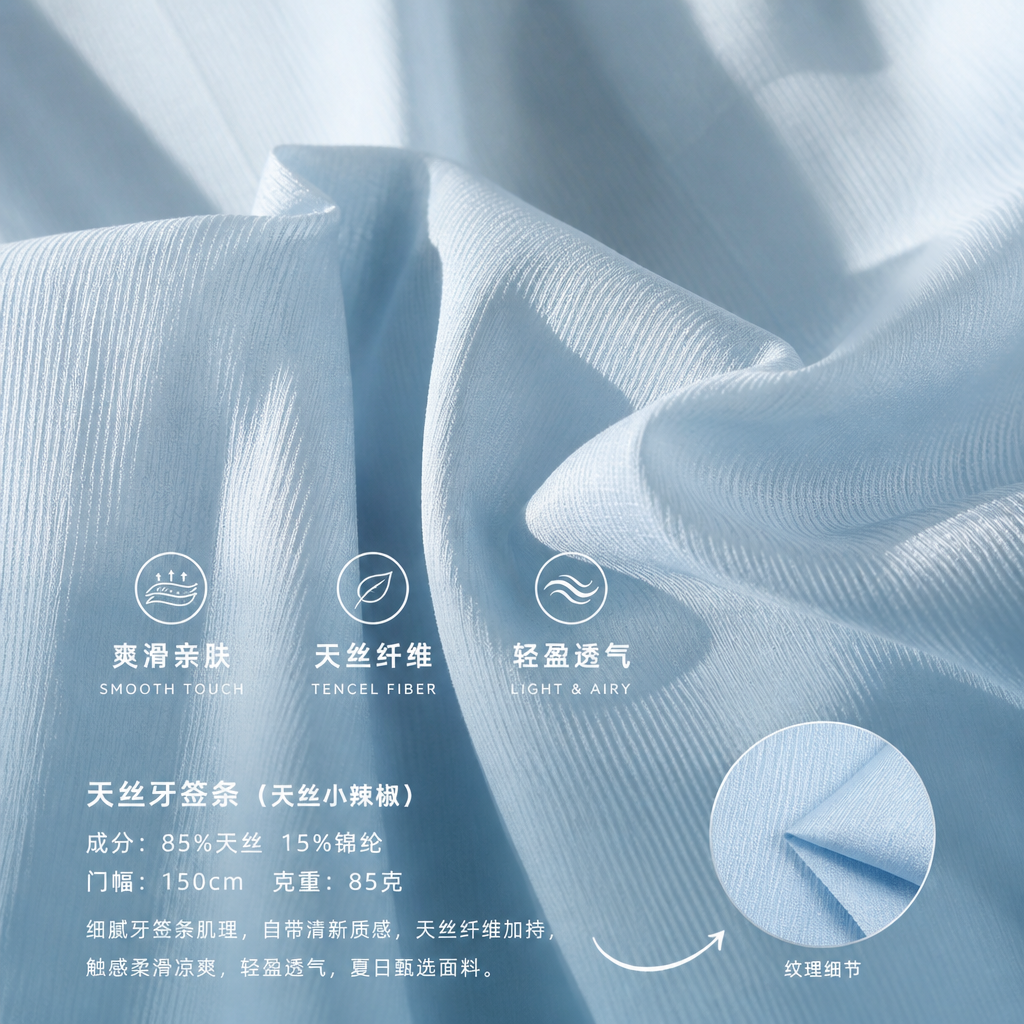 Tencel Pinstripe 产品图片 5