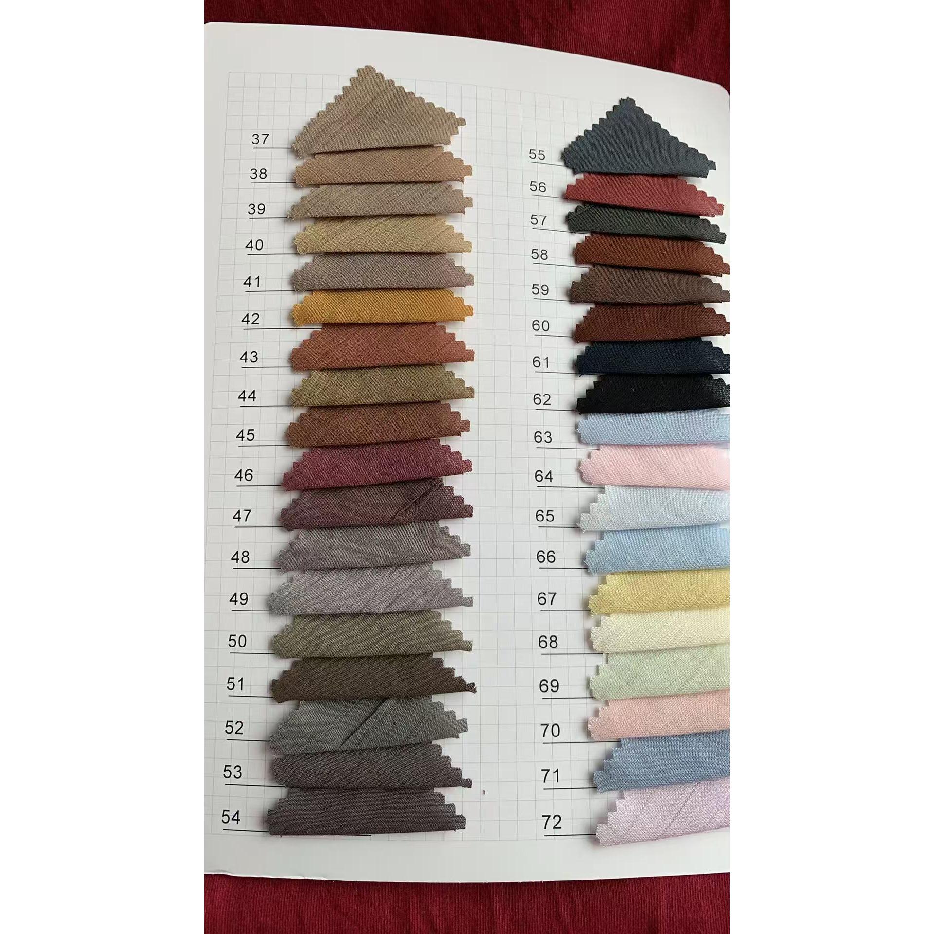 Korean Cotton-Feel Fabric 色卡图 11